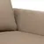 Produktbild 6 för 2-sitssoffa cappuccino 120 cm konstläder