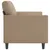Produktbild 4 för 2-sitssoffa cappuccino 140 cm konstläder