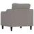 Produktbild 5 för Fåtölj taupe 60 cm tyg