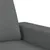 Produktbild 6 för Soffa 2-sits mörkgrå 120 cm tyg