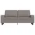 Produktbild 3 för 2-sitssoffa taupe 140 cm tyg
