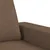 Produktbild 6 för 3-sitssoffa brun 180 cm tyg