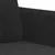 Produktbild 6 för Fåtölj Svart 60 cm sammet