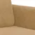 Produktbild 6 för Fåtölj Brun 60 cm sammet
