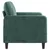 Produktbild 4 för Soffa 2-sits mörkgrön 120 cm sammet