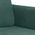 Produktbild 6 för Soffa 2-sits mörkgrön 120 cm sammet