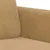 Produktbild 6 för 2-sitssoffa brun 120 cm sammet