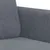 Produktbild 6 för Soffa 2-sits mörkgrå 140 cm sammet