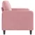 Produktbild 4 för Soffa 2-sits rosa 140 cm sammet