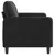 Produktbild 4 för Soffa 2-sits svart 140 cm sammet