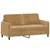 Produktbild 2 för Soffa 2-sits brun 140 cm sammet