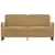 Produktbild 3 för Soffa 2-sits brun 140 cm sammet