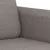 Produktbild 6 för Fåtölj taupe 60 cm tyg