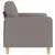 Produktbild 4 för 2-sitssoffa taupe 120 cm tyg