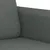 Produktbild 6 för Soffa 2-sits mörkgrå 140 cm tyg
