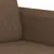 Produktbild 6 för 2-sitssoffa brun 140 cm tyg