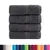 Produktbild 2 för Premium gästhanddukar SOLUND 4 st antracit 30x50cm 600gsm