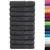 Produktbild 2 för Premium badhanddukar SOLUND 10st antracit 100x150cm 600gsm