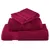 Produktbild 4 för Premium gästhanddukar SOLUND 10 st vinröd 30x30cm 600gsm