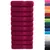 Produktbild 2 för Premium badhanddukar SOLUND 10st vinröd 100x150cm 600gsm