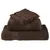Produktbild 4 för Premium gästhanddukar SOLUND 10 st brun 30x30cm 600gsm
