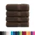 Produktbild 2 för Premium gästhanddukar SOLUND 4 st brun 30x50cm 600gsm