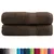 Produktbild 2 för Premium badhanddukar SOLUND 2st brun 70x140cm 600gsm