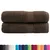 Produktbild 2 för Premium badhanddukar SOLUND 2st brun 100x150cm 600gsm