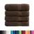 Produktbild 2 för Premium badhanddukar SOLUND 4st brun 100x150cm 600gsm