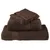 Produktbild 4 för Premium badhanddukar SOLUND 10st brun 100x150cm 600gsm