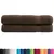 Produktbild 2 för Premium bastuhanddukar SOLUND 2st brun 80x200cm 600gsm
