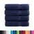 Produktbild 2 för Premium handdukar SOLUND 4st marinblå 50x100cm 600gsm