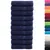 Produktbild 2 för Premium badhanddukar SOLUND 10 st marinblå 70x140cm 600gsm