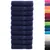 Produktbild 2 för Premium badhanddukar SOLUND 10st marinblå 100x150cm 600gsm