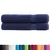 Produktbild 2 för Premium bastuhanddukar SOLUND 2st marinblå 80x200cm 600gsm