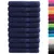 Produktbild 2 för Premium bastuhanddukar SOLUND 10 st marinblå 80x200cm 600gsm