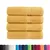 Produktbild 2 för Premium badhanddukar SOLUND 4 st guld 70x140cm 600gsm