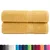 Produktbild 2 för Premium badhanddukar SOLUND 2st guld 100x150cm 600gsm