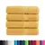 Produktbild 2 för Premium badhanddukar SOLUND 4st guld 100x150cm 600gsm