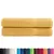 Produktbild 2 för Premium bastuhanddukar SOLUND 2st guld 80x200cm 600gsm