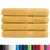 Produktbild 2 för Premium bastuhanddukar SOLUND 4 st guld 80x200cm 600gsm