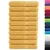 Produktbild 2 för Premium bastuhanddukar SOLUND 10 st guld 80x200cm 600gsm