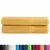 Produktbild 2 för Premium handdukar SOLUND 2 st guld 100x200cm 600gsm