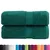 Produktbild 2 för Premium gästhanddukar SOLUND 2 st grön 30x30 cm 600 gsm