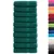 Produktbild 2 för Premium handdukar SOLUND 10 st grön 50x100 cm 600 gsm