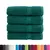Produktbild 2 för Premium badhanddukar SOLUND 4 st grön 100x150 cm 600 gsm