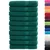 Produktbild 2 för Premium bastuhanddukar SOLUND 10 st grön 80x200 cm 600 gsm