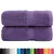 Produktbild 2 för Premium gästhanddukar SOLUND 2 st lila 30x30 cm 600 gsm