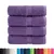 Produktbild 2 för Premium gästhanddukar SOLUND 4 st lila 30x50 cm 600 gsm