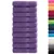 Produktbild 2 för Premium handdukar SOLUND 10 st lila 50x100 cm 600 gsm